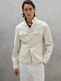Denim Four-pocket Jacket