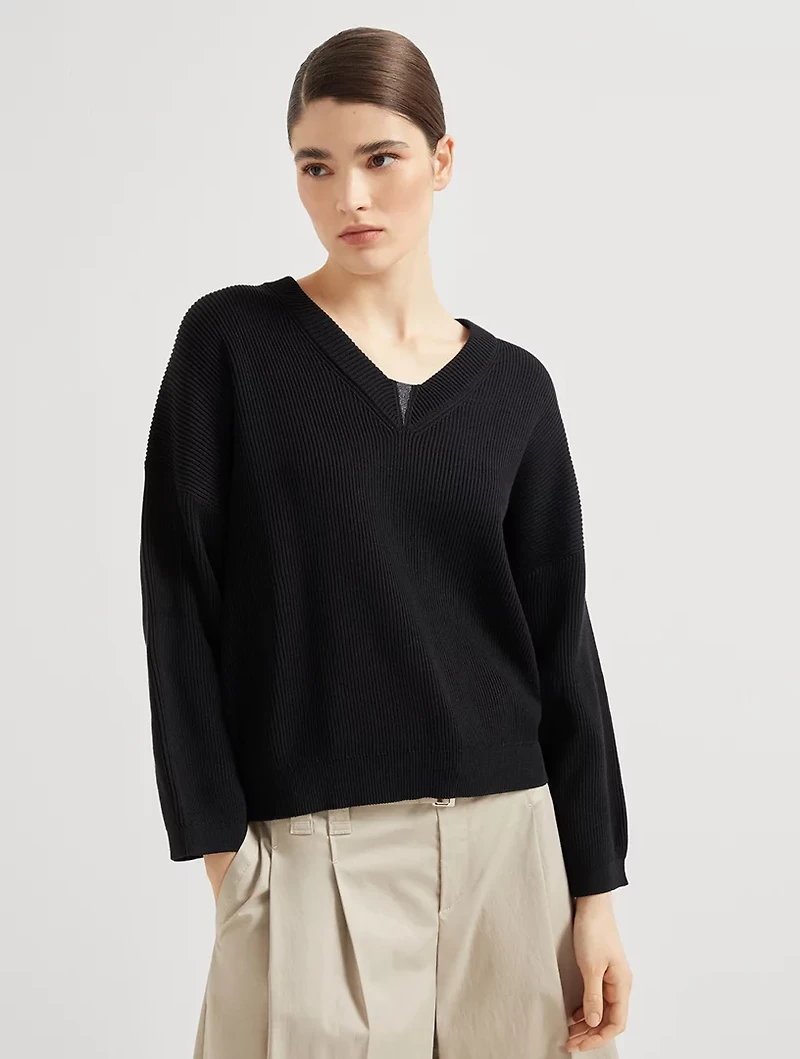 Sweater With Monili