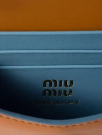 Leather Wallet With Shoulder Strap