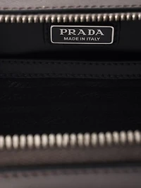 Medium Prada Brique Saffiano Leather Bag