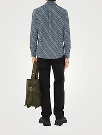 Regular Fit Check Cotton Shirt