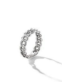 Belmont® Curb Link Band Ring Sterling Silver