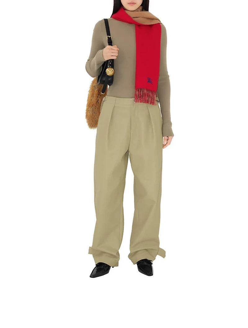 Reversible Cashmere Scarf