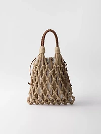Medium Cotton Macramé Bag