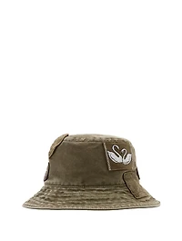 Badge Cotton Bucket Hat