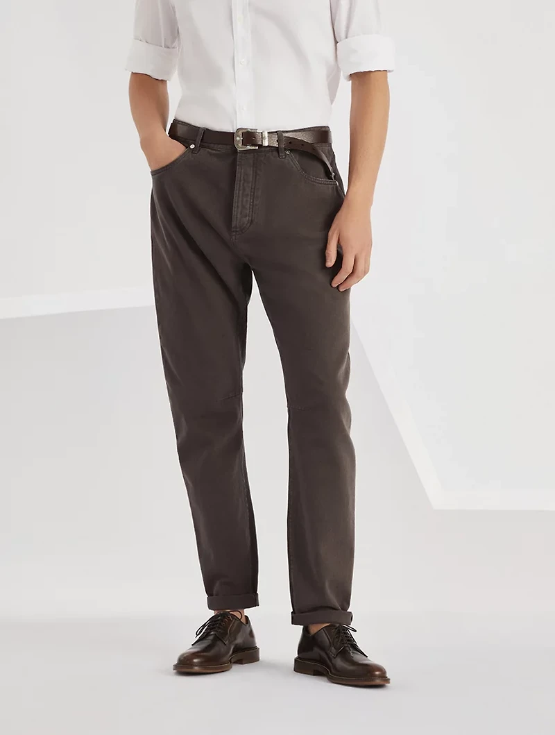 Garment-dyed Trousers