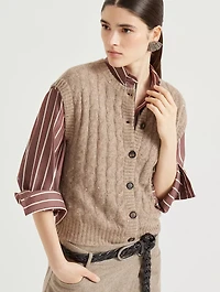 Dazzling Cable Cardigan