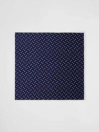 Printed Silk Twill Scarf 90x90