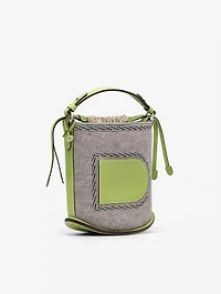 Pin Mini Bucket Felt Supple Calf