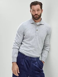 Polo-style Sweater