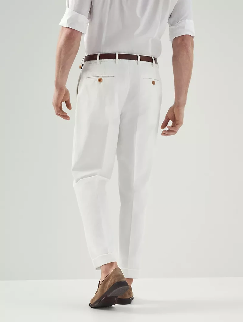 Garment-dyed Trousers