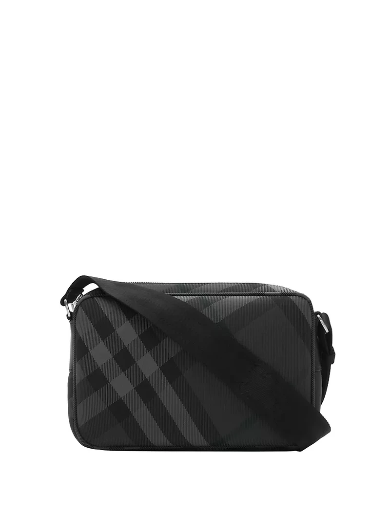 Slim Grid Crossbody Bag