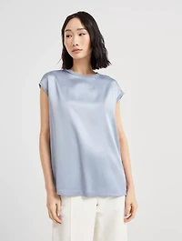 Satin T-shirt