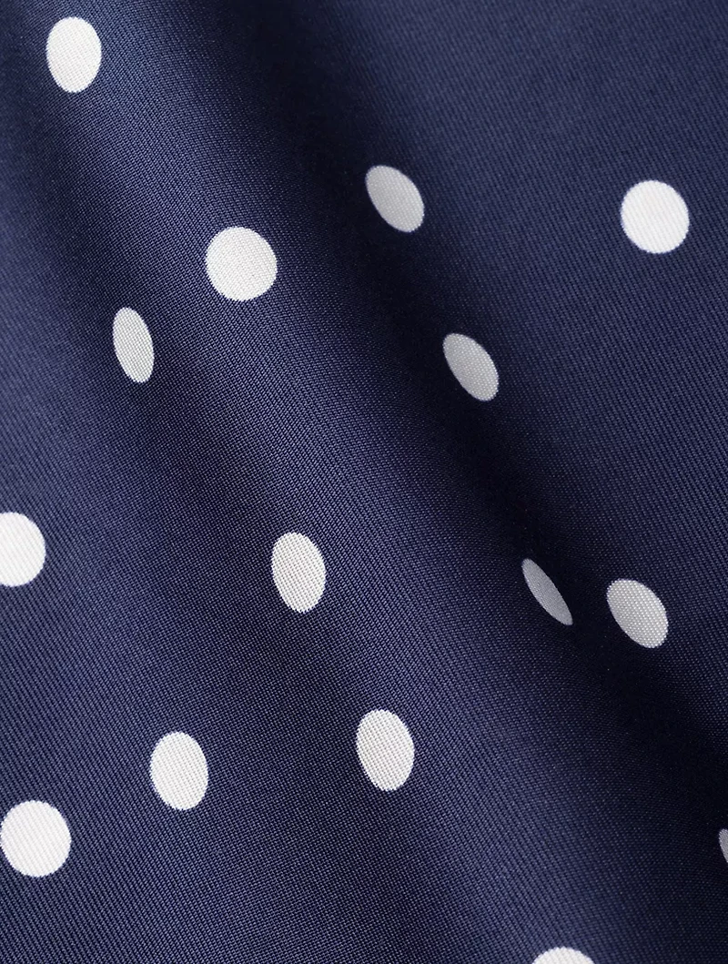 Printed Silk Twill Scarf 65x65