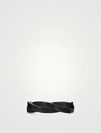Dy Helios™ Band Ring Black Titanium, 6mm