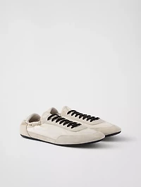 Collapse Re-nylon And Suede Sneakers