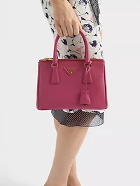 Small Prada Galleria Saffiano Leather Bag