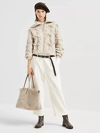 Crisscross Cable Cardigan
