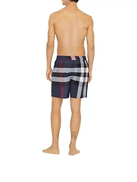Check Swim Shorts