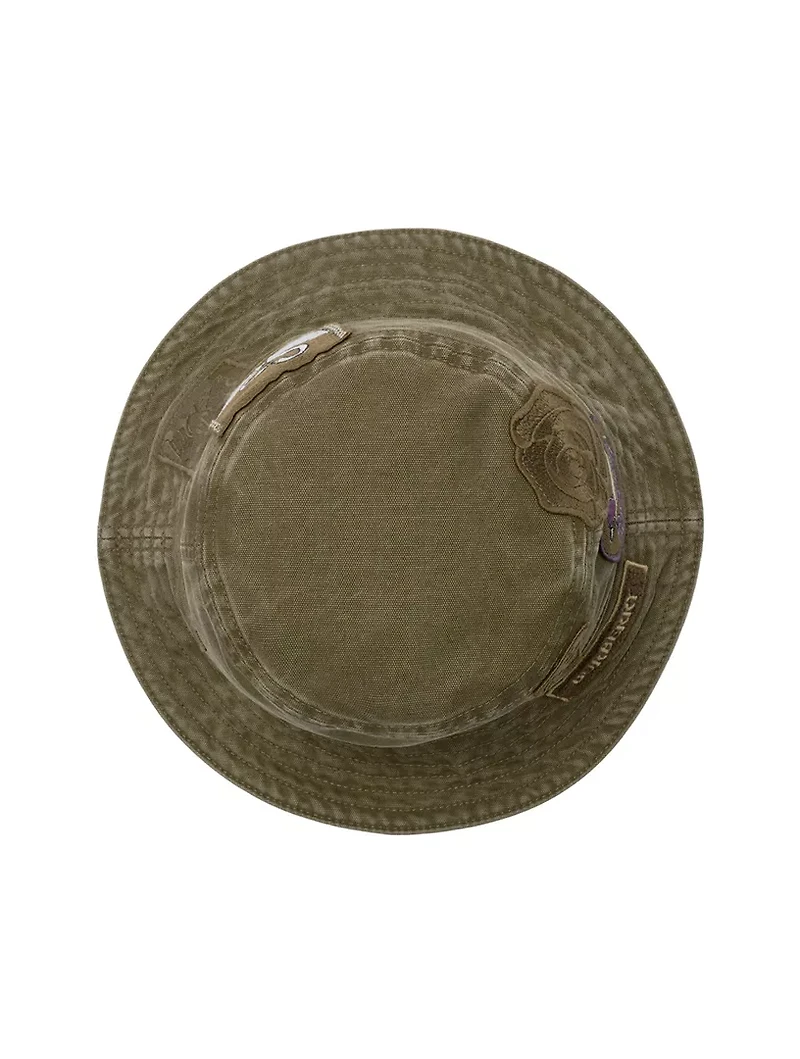 Badge Cotton Bucket Hat