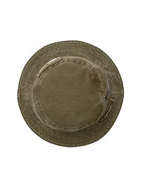 Badge Cotton Bucket Hat