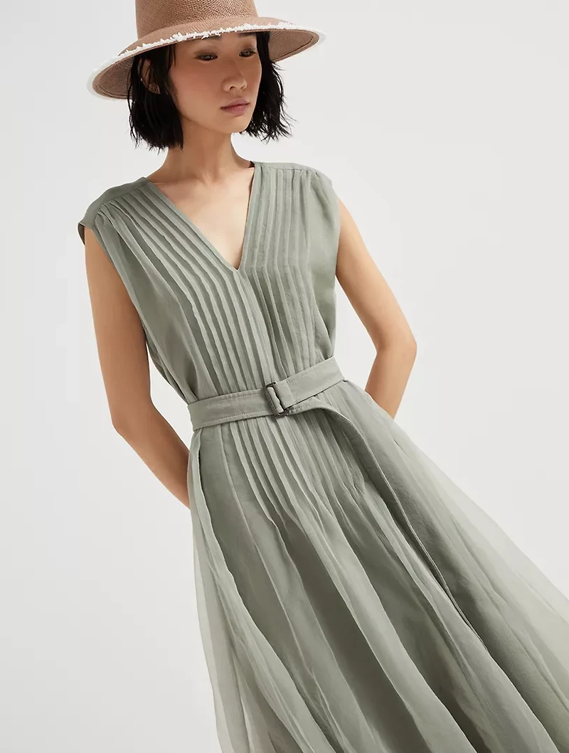 Crispy Silk Dress