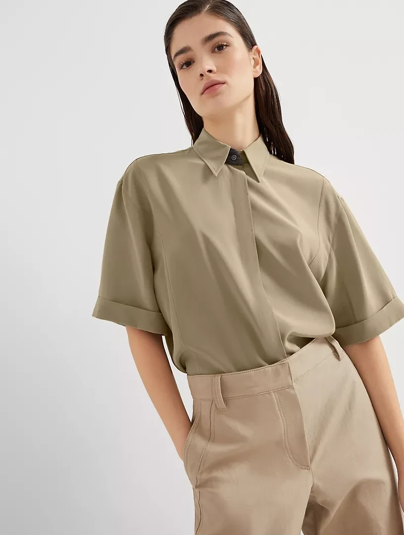 Crêpe De Chine Shirt