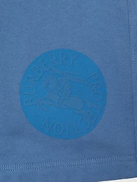 Ekd Badge Cotton Shorts
