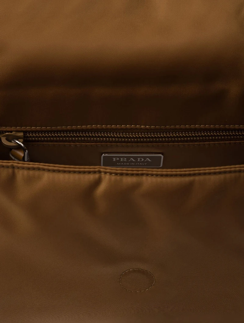 Small Padded Re-nylon Shoulder Bag