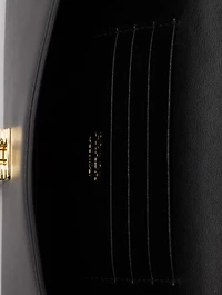 Leather Wallet With Chain Shoulder Strap