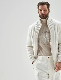 Knit Outerwear Jacket