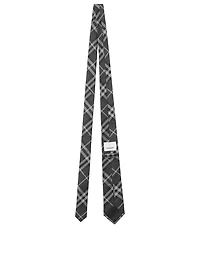 Check Silk Tie