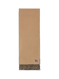 Reversible Cashmere Scarf