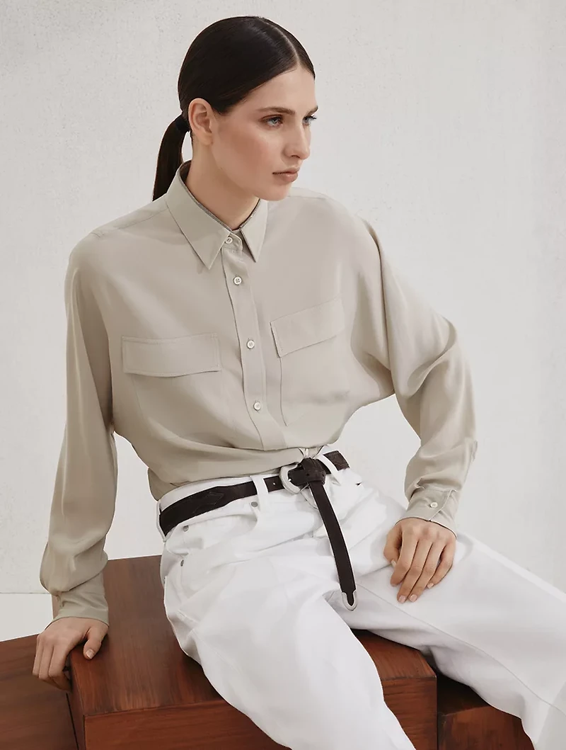 Crêpe De Chine Shirt