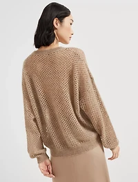 Dazzling Mesh Sweater