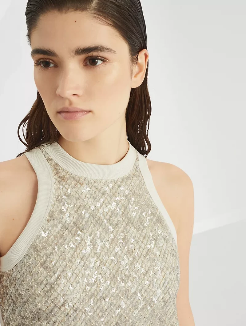 Dazzling Embroidery Top