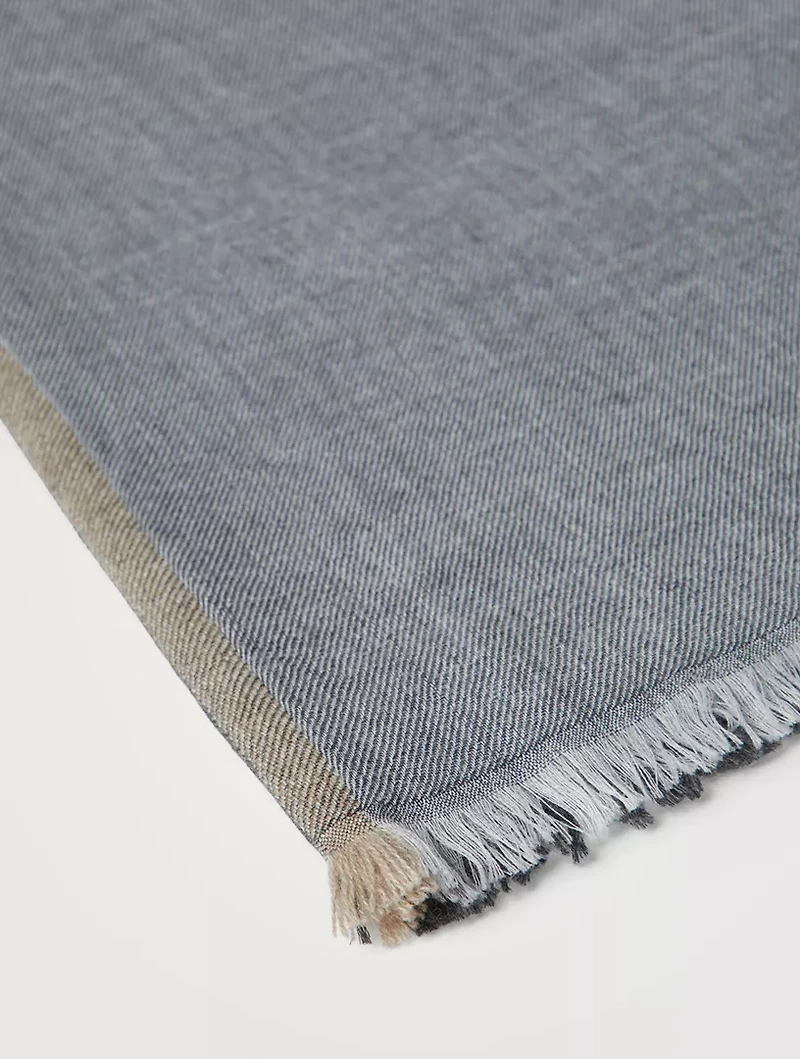 Cashmere And Silk Scarf