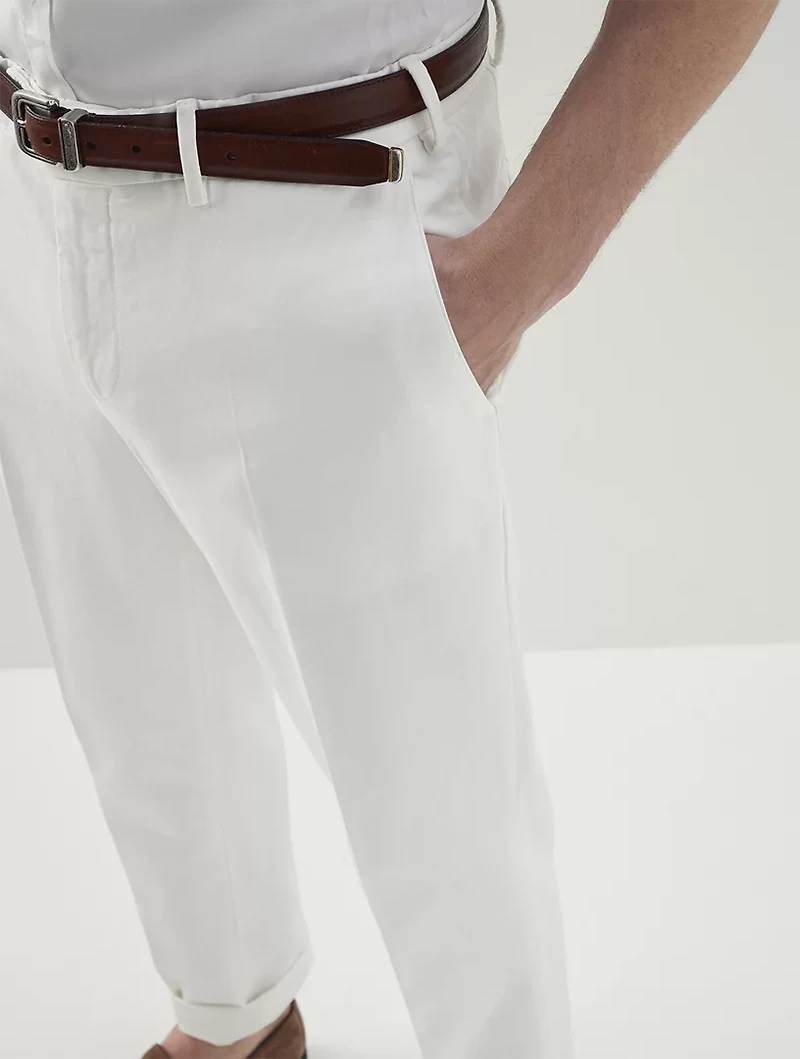Garment-dyed Trousers