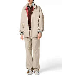Panama Cotton Blouson Jacket