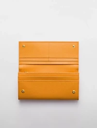 Large Saffiano Leather Wallet