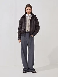 English Rib Knit Cardigan