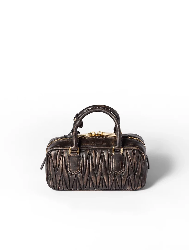 Arcadie Matelassé Nappa Leather Bag