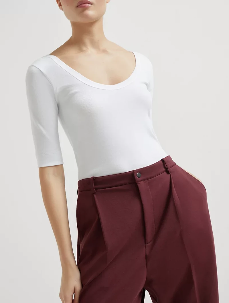 Cropped Trousers