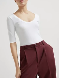 Cropped Trousers