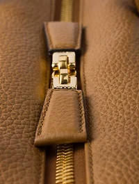 Large Leather Top-handle Bag