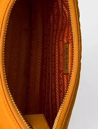 Prada Re-edition 2005 Re-nylon And Saffiano Leather Bag With Charm