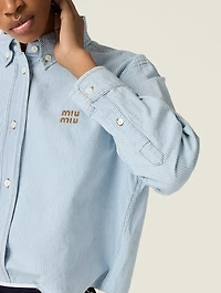 Striped Chambray Shirt