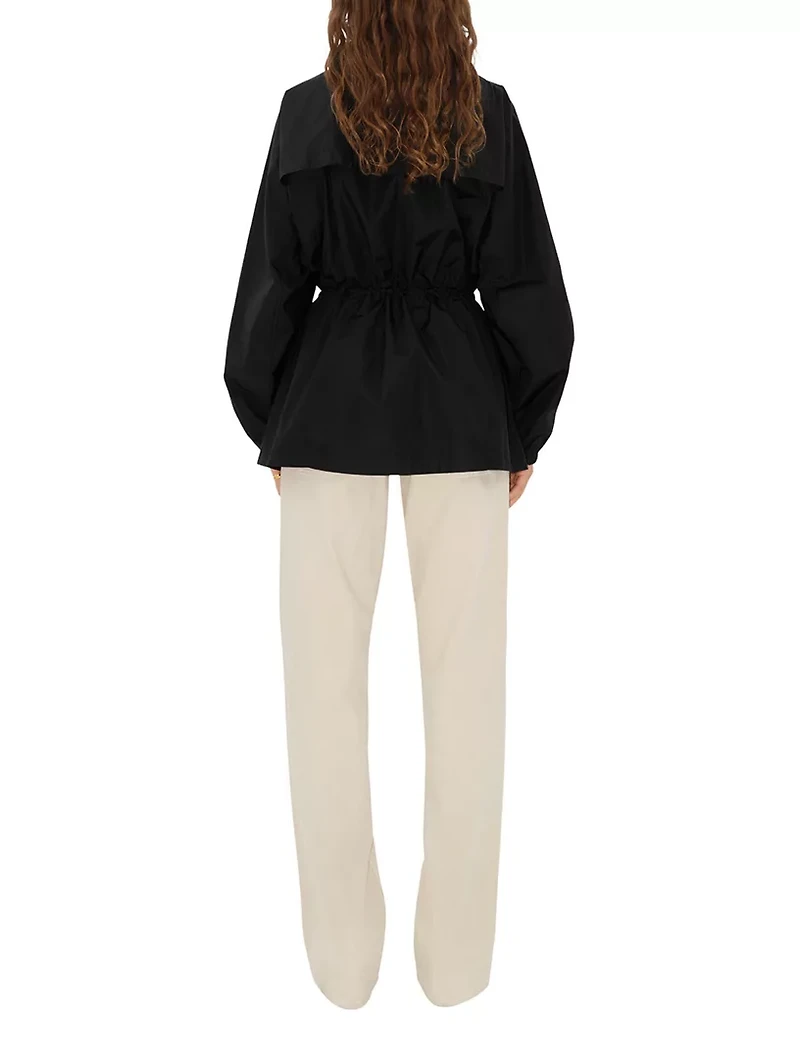 Short Nylon Cotton Parka