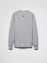 Long-sleeved Cotton Sweatshirt