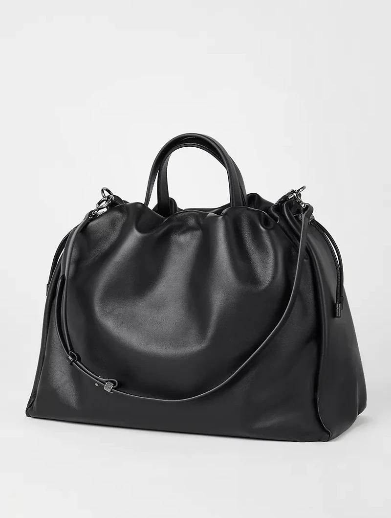 Large Leather Mellow Bag